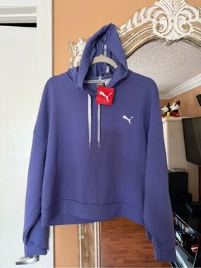 NWT, PUMA Hooded Pullover Sweatshirt